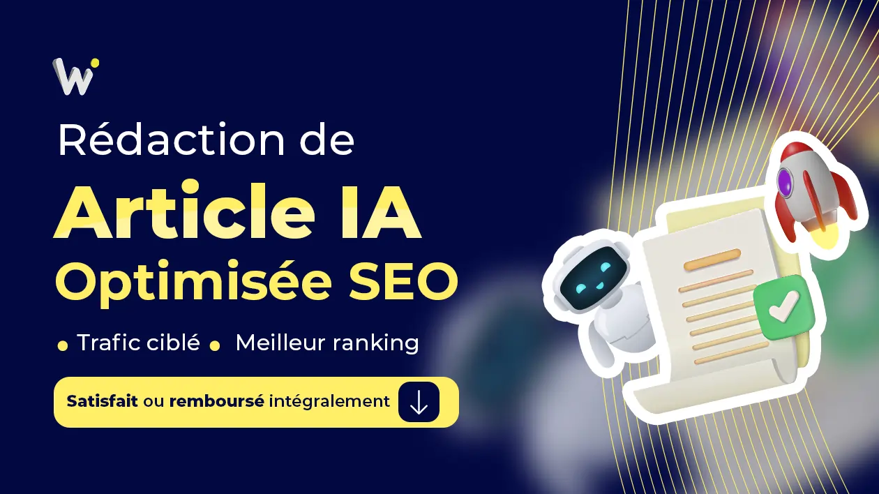 rédaction article ia - trafic seo