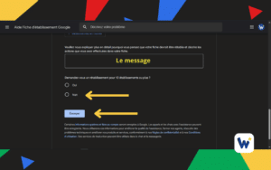 fiche google suspendue