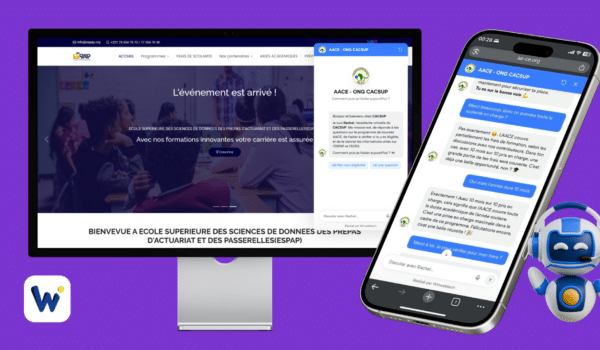 Chatbot IA scolaire pour l’ONG CACSUP