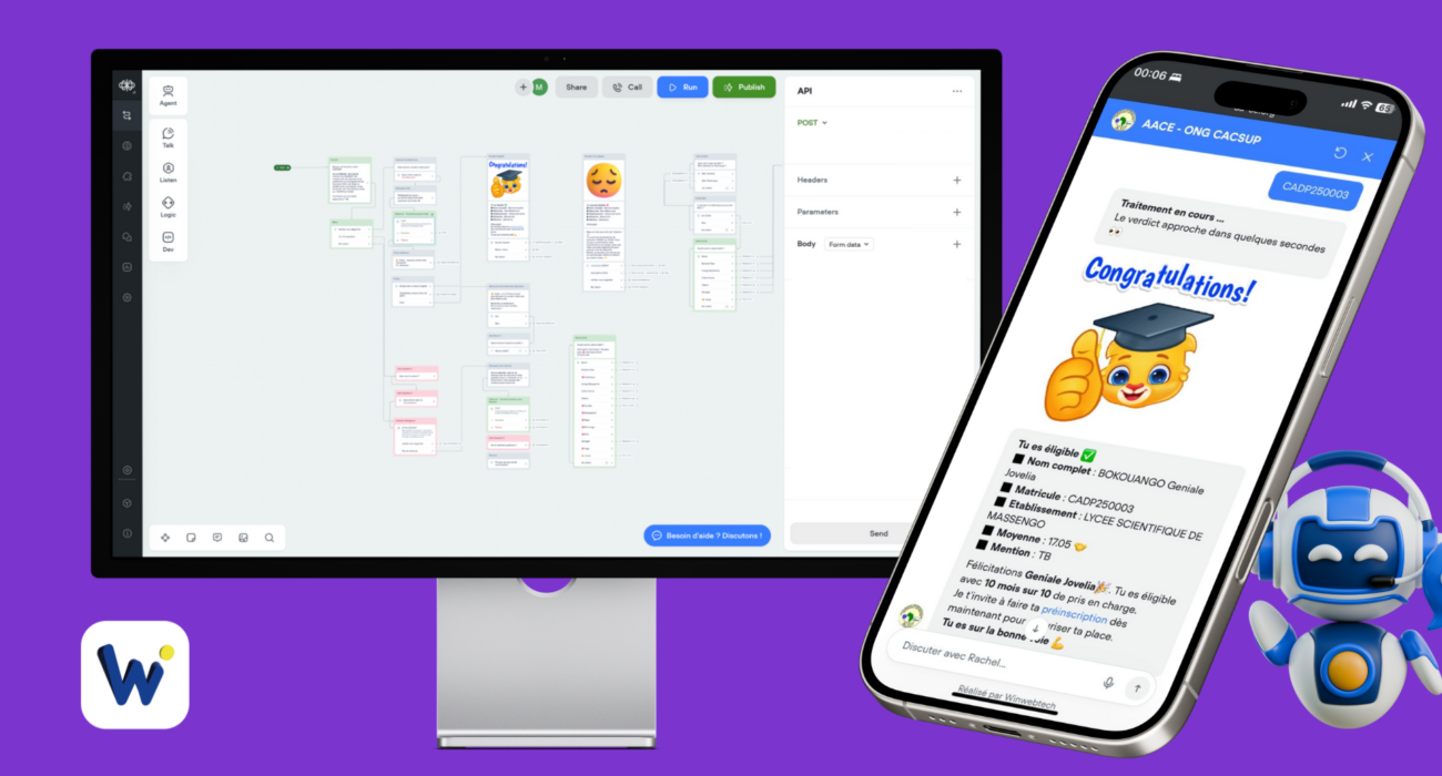 Chatbot IA scolaire pour l’ONG CACSUP
